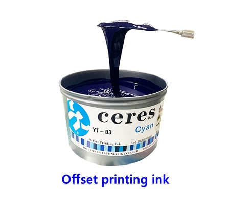 빨리 오프셋 인쇄 잉크 CMYK를 말리는고 광은 용매 기반을 둔 잉크 인쇄를 케레스