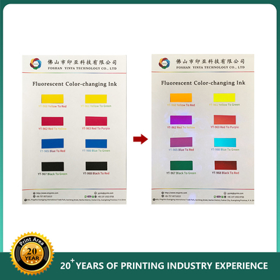 Eco 용매 오프셋 인쇄 잉크 네이처 UV 건조 종이 휘황한 프린터 잉크