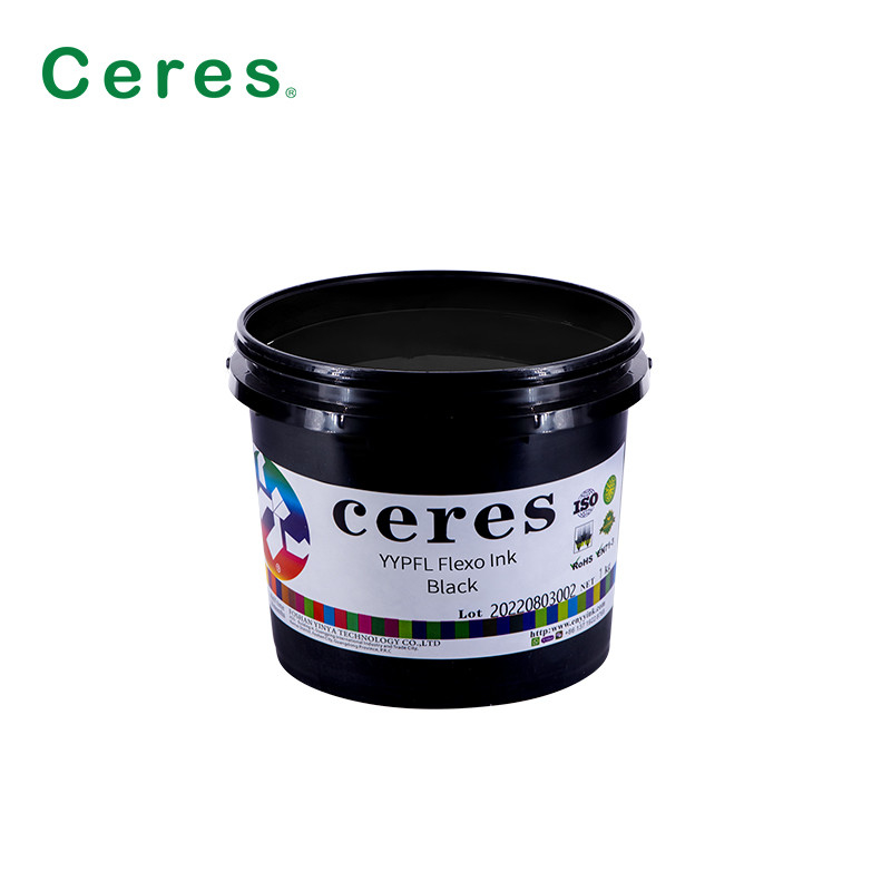 CMYK 색상 YYPFL 섬유 직물 리본용 플렉소 잉크