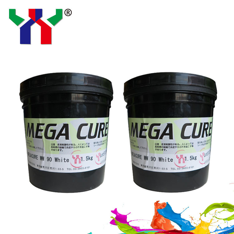 오프셋 화이트 컬러 잉크 1kg 캔 UV 쿨링 인쇄 잉크 Msds NW90 빠른 건조