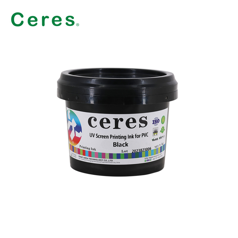 플라스틱 유리 PP PE PET ＬＤＰＥ HDPE를 위한 CMYK UV 화면 인쇄 잉크