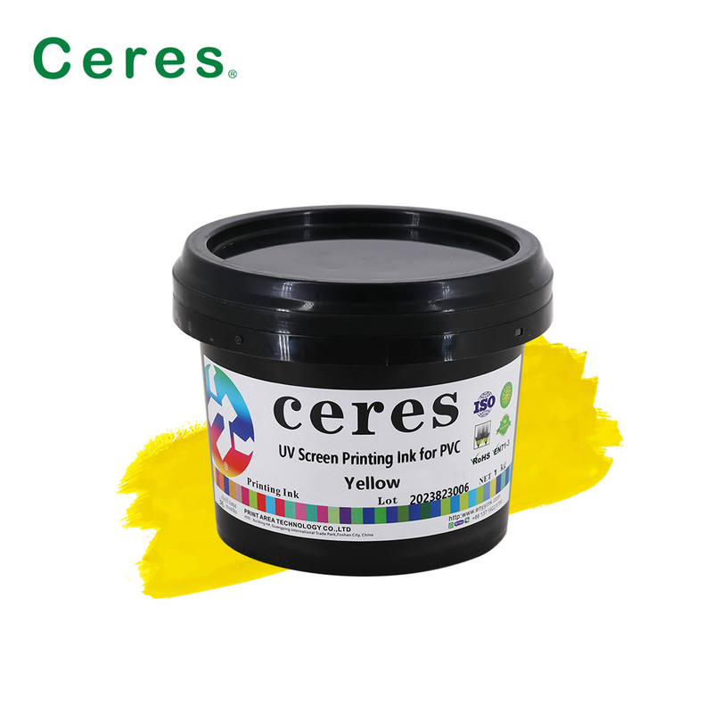 플라스틱 유리 PP PE PET ＬＤＰＥ HDPE를 위한 CMYK UV 화면 인쇄 잉크