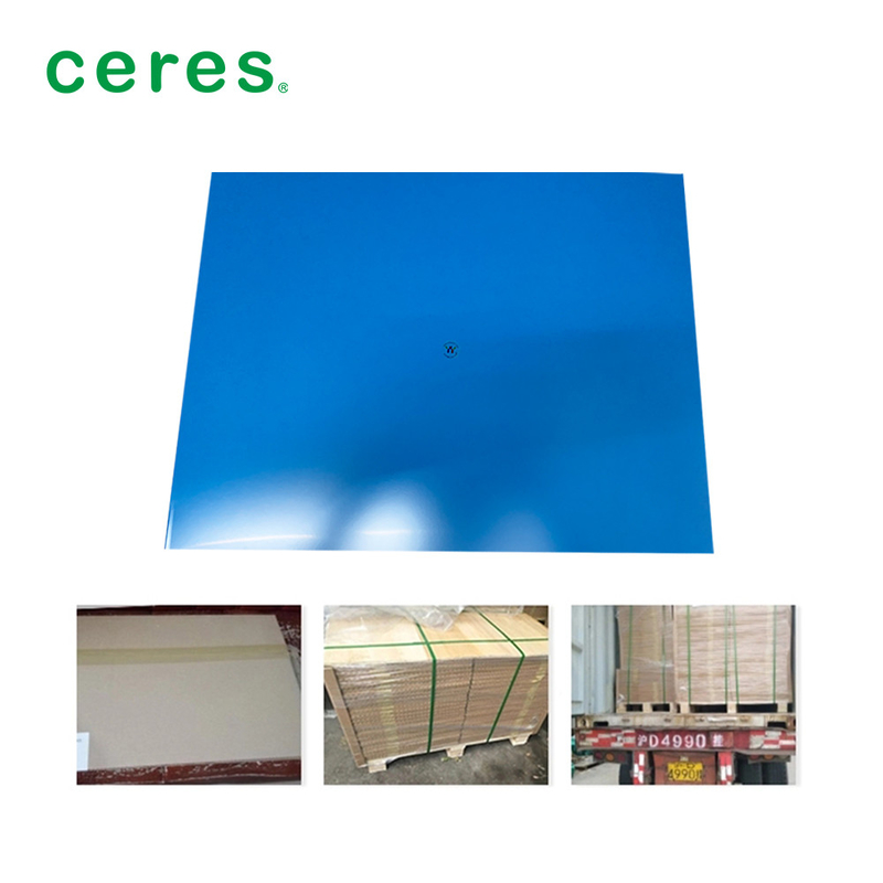높은 인쇄력 파란색 색상 Ctcp판 0.15 및 0.3mm 두께
