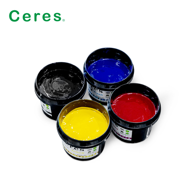 CMYK 판톤 컬러 LED UV 오프셋 잉크 은행 카드 플라스틱 라벨 인쇄