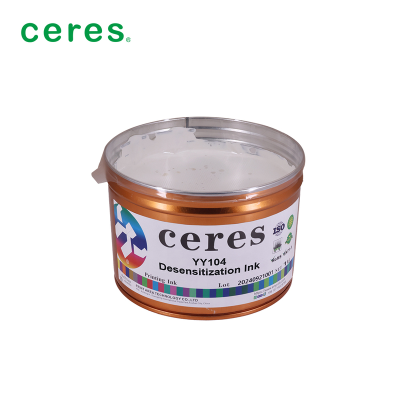 ISO9001 Certified Desensitizing Ink for Carbonless Copy Paper with 1kg/tin Packaging and 114°C Fire Point