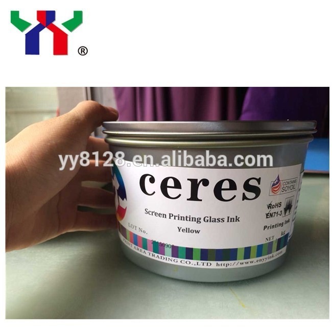 1KG/CAN UV Screen Printing Ink for Tempered Glass with Alcohol Resistance and Good Adhesion