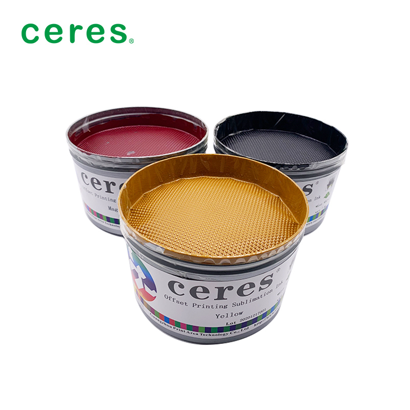 작은 색 차이로 오프셋 인쇄용 마젠타 수블리메이션 잉크 좋은 재생 가능성 및 4 컬러 기계 적합성