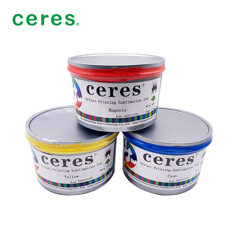 작은 색 차이로 오프셋 인쇄용 마젠타 수블리메이션 잉크 좋은 재생 가능성 및 4 컬러 기계 적합성