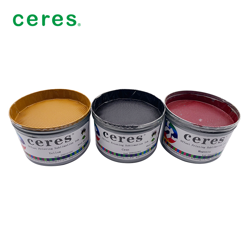 작은 색 차이로 오프셋 인쇄용 마젠타 수블리메이션 잉크 좋은 재생 가능성 및 4 컬러 기계 적합성