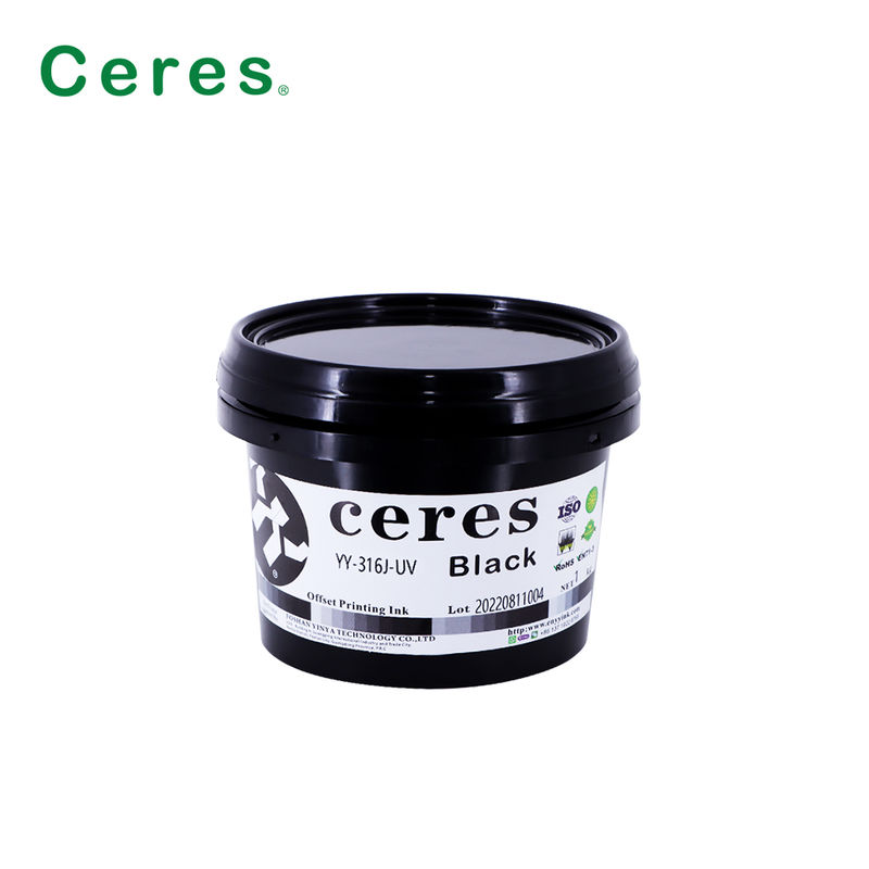 EN71-3 인증 A+ 등급 UV 옵셋 잉크, 고품질 CMYK 인쇄용, 유효 기간 1년