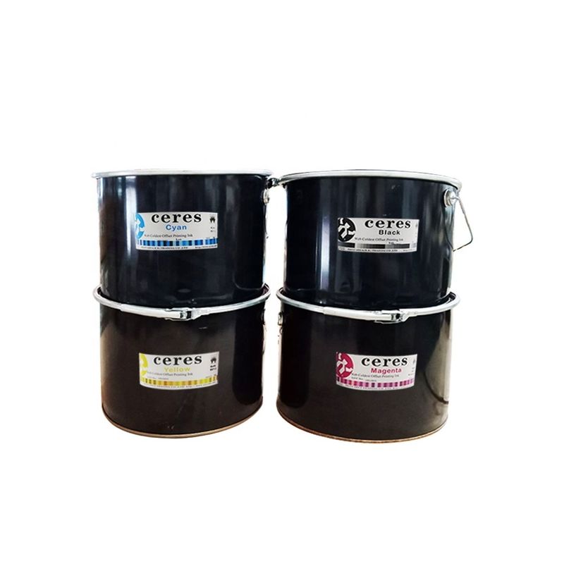 신문 인쇄 20kg 철 배럴에서 신문 인쇄를 위한 콜드셋 웹 오프셋 잉크 용매