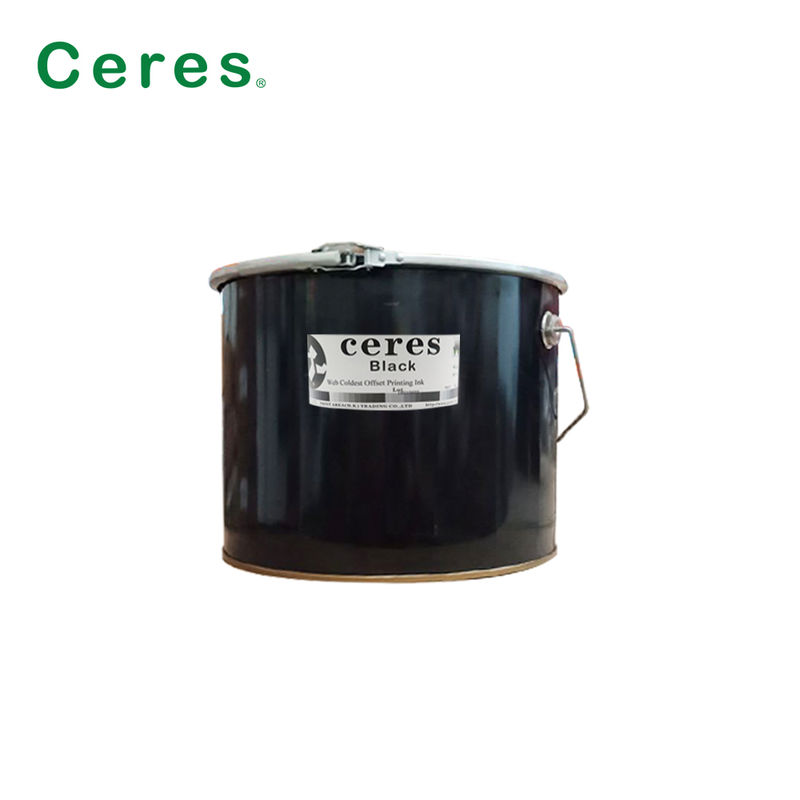 신문 인쇄 20kg 철 배럴에서 신문 인쇄를 위한 콜드셋 웹 오프셋 잉크 용매