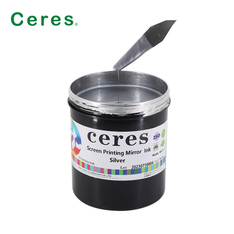 2년 유효기간 및 A+ 등급 품질을 가진 오프셋 인쇄용 고 광택 은 거울 잉크