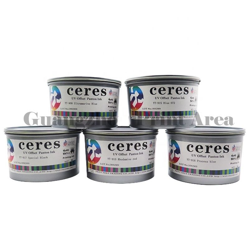 YT-910 UV 옵셋 잉크, 24개월 보증, 100% 안전 및 패키지 인쇄 테스트 완료