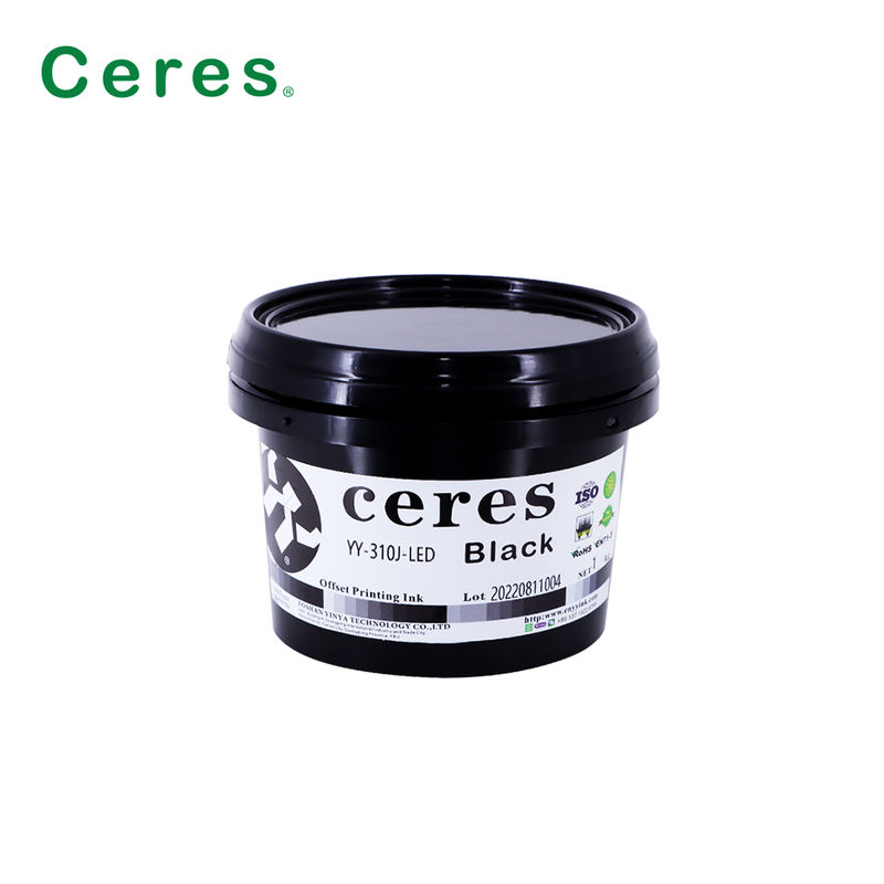 자외선 오프셋 잉크 따뜻한 빨간색 오프셋 인쇄에 좋은 전송 성능으로 빠른 건조