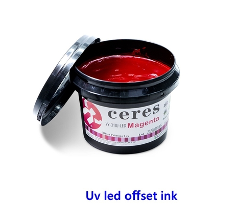 MSDS UV 오프셋 잉크 세레스 1kg 캔 용매 기반 잉크 YY-213 빠른 건조